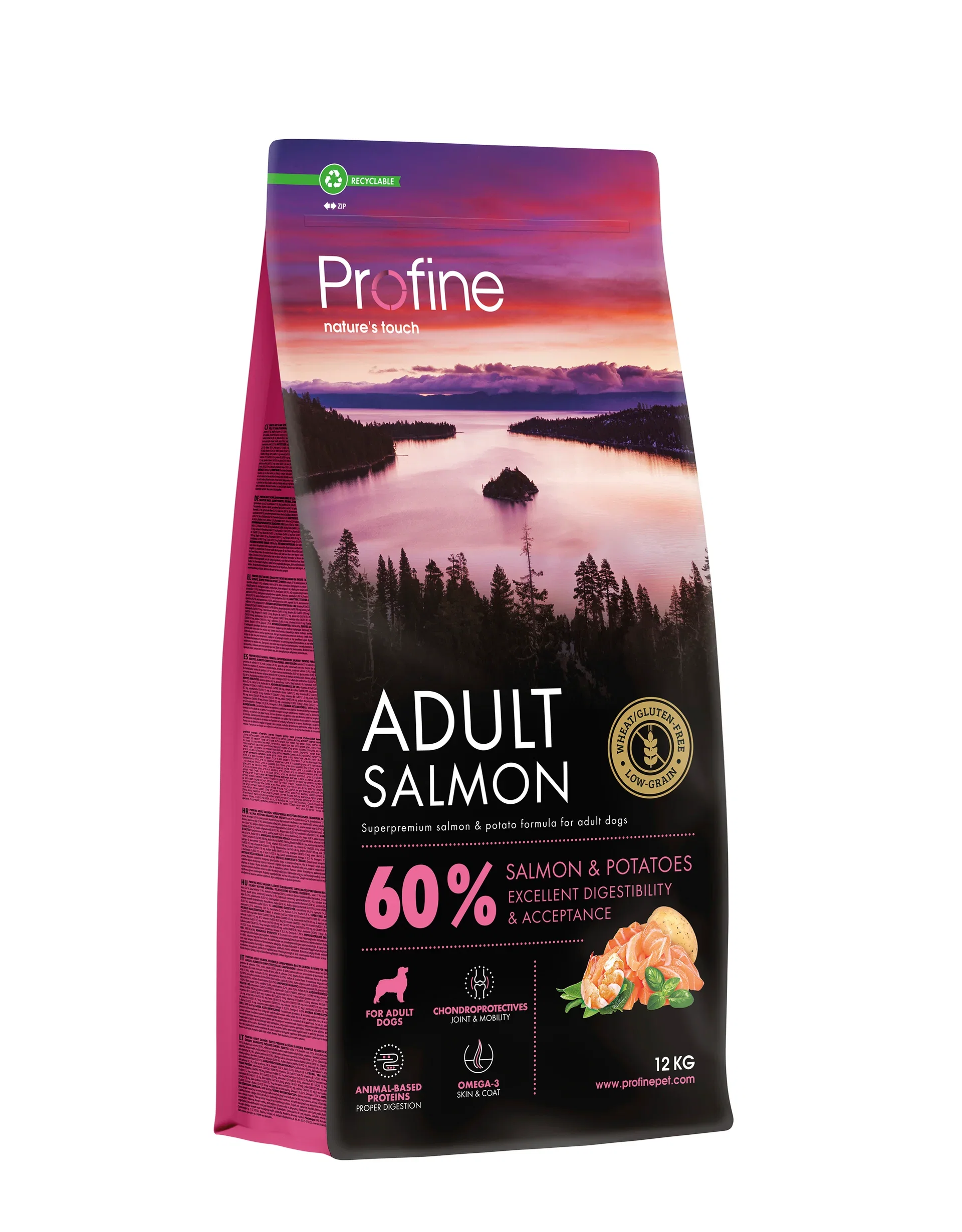 Profine Dog Adult Salmon & Potatoes 12 kg
