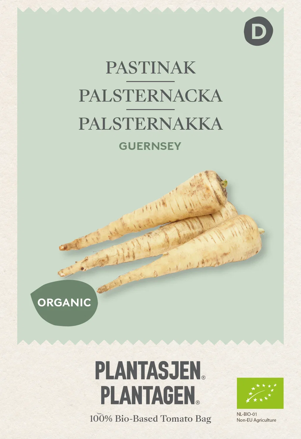 Parsnip (Skal 014218) - Organic