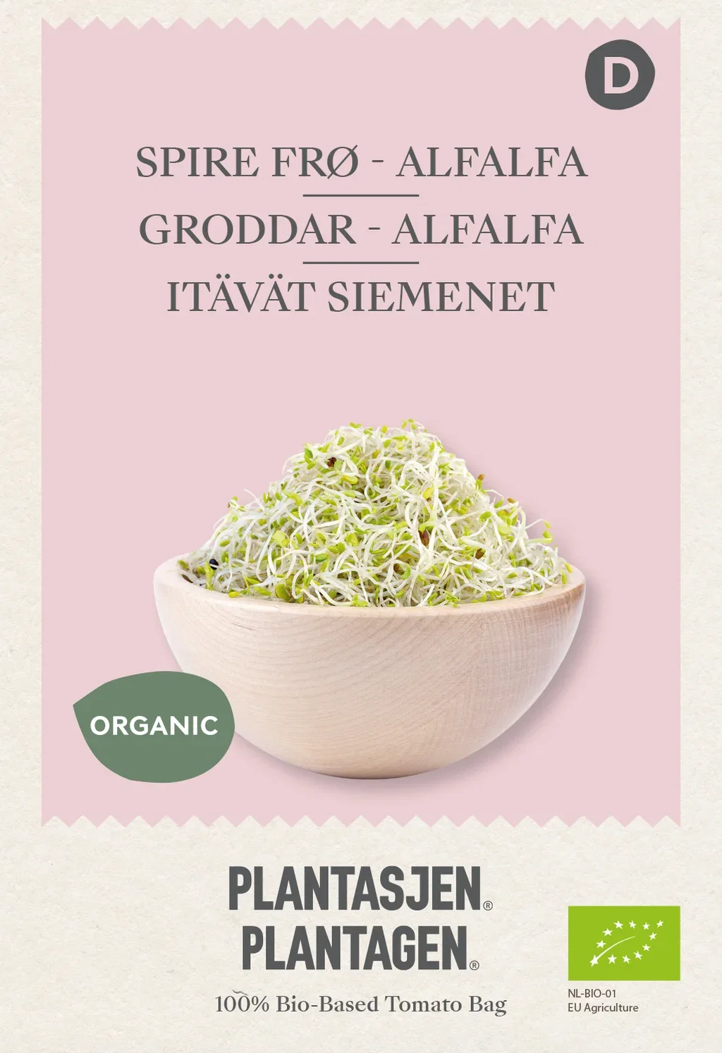 Alfalfa - Organic Sprouting