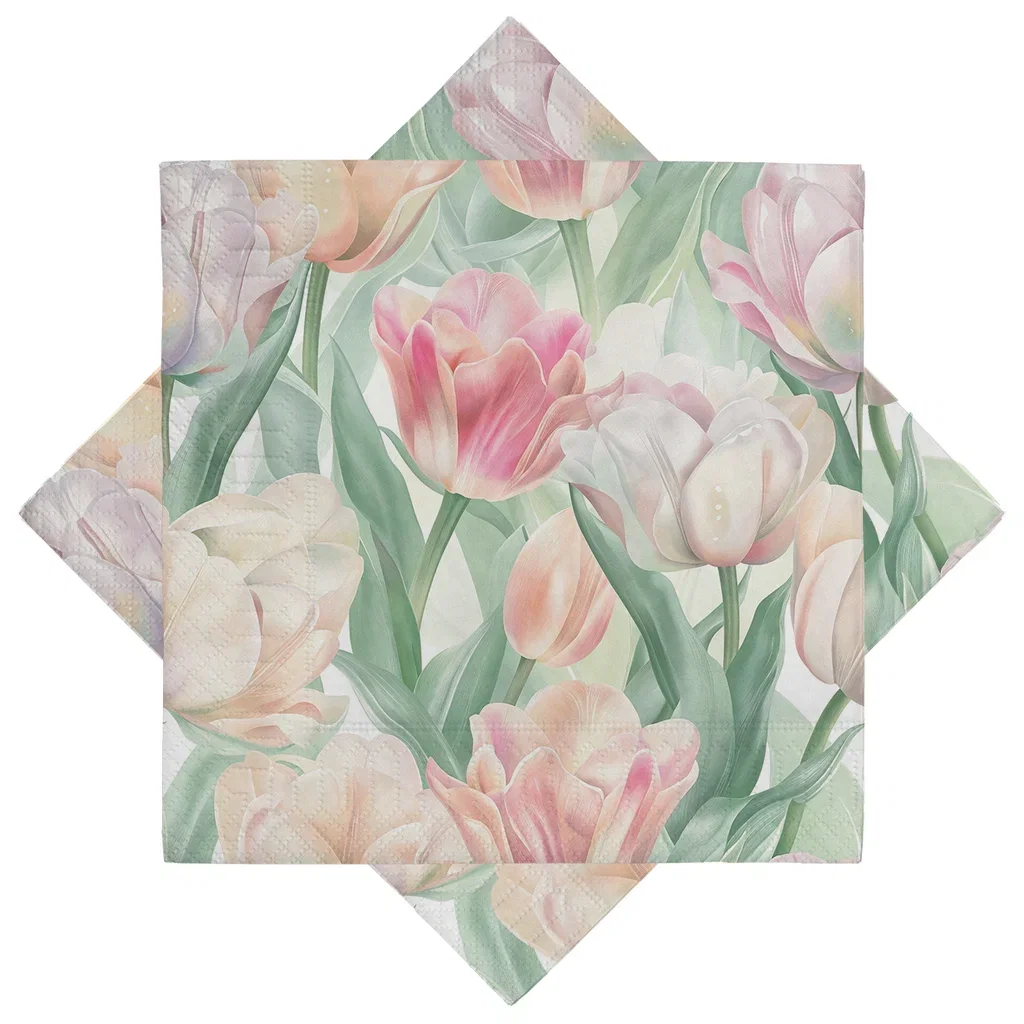 Napkin Tulips 