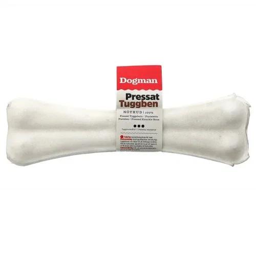 Tyggeben presset hvit 21cm