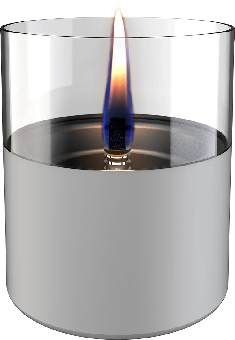 Lilly lantern 10 cm light grey