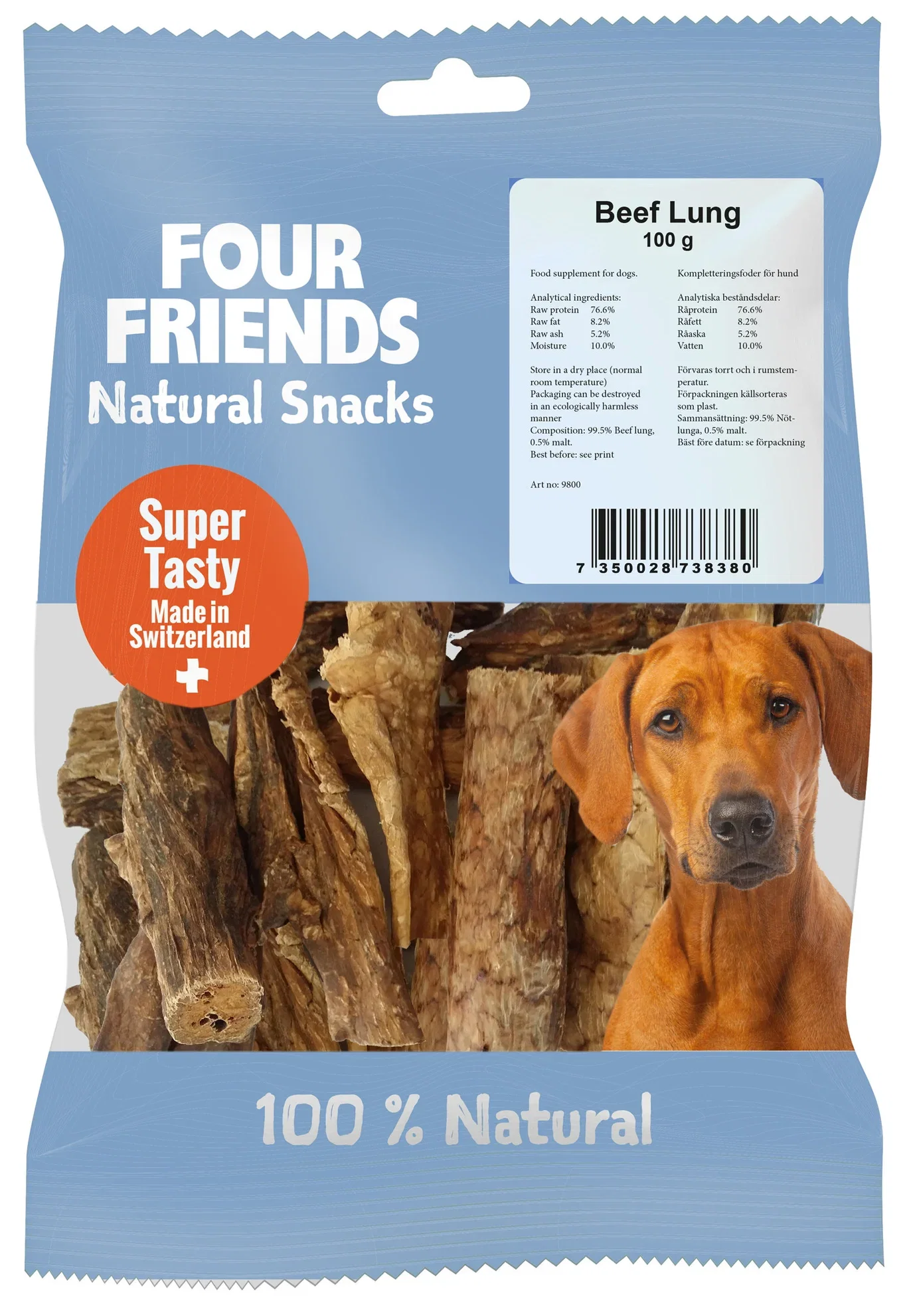 Hundegodteri Natural lunge FourFriends