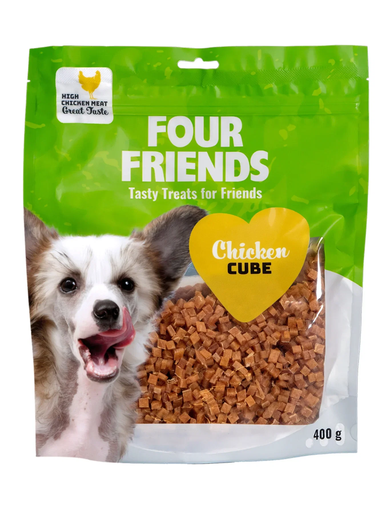 Hundegodteri Cube kylling FourFriends