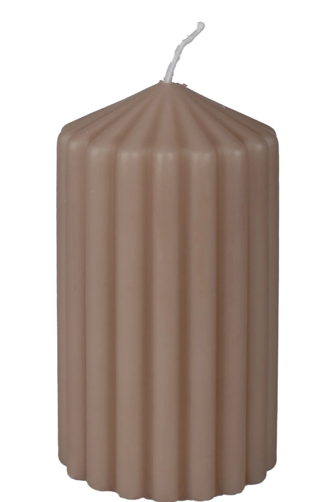Pillar candle Groove 