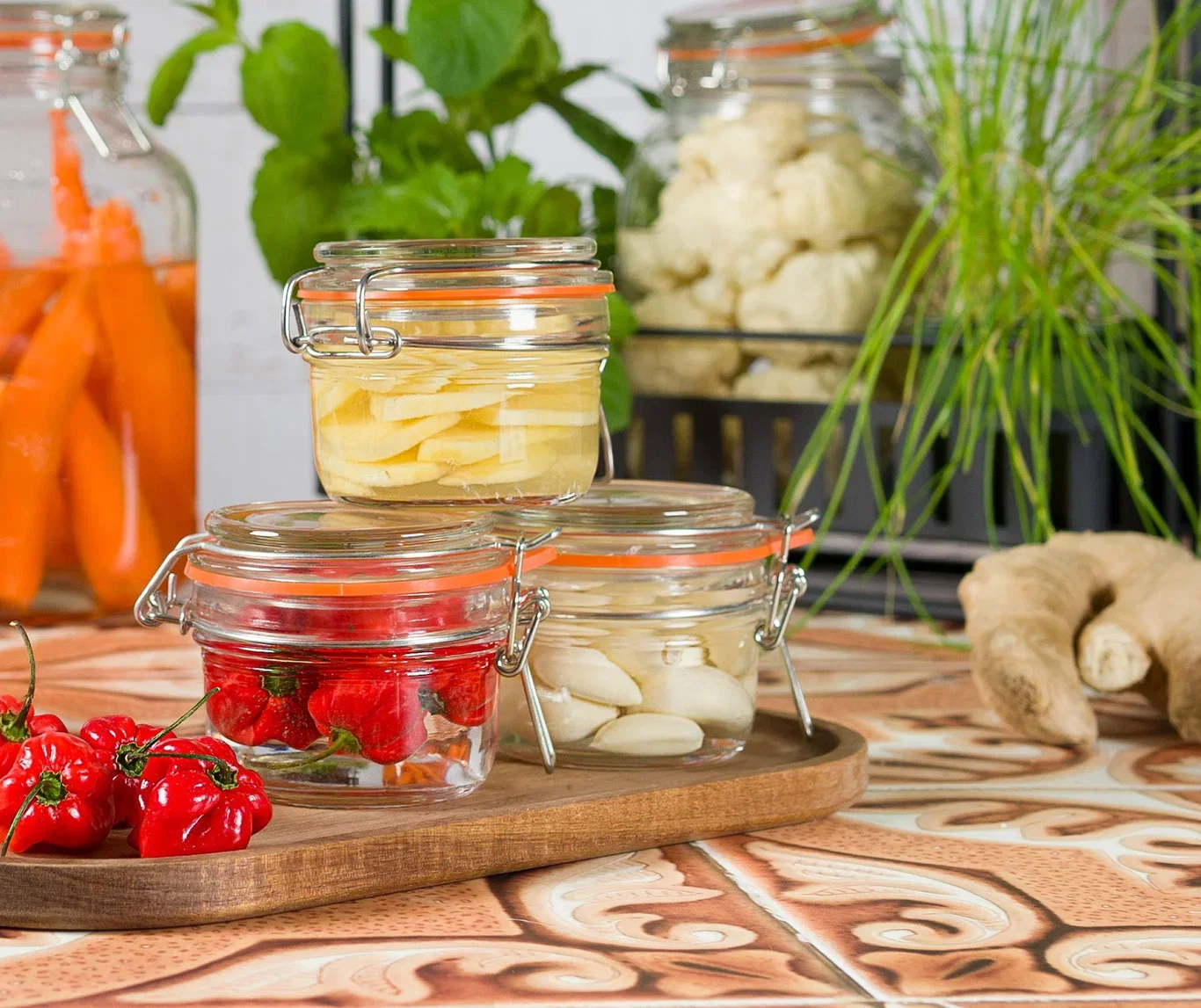 Jar Glass set 0,1 l 3PK