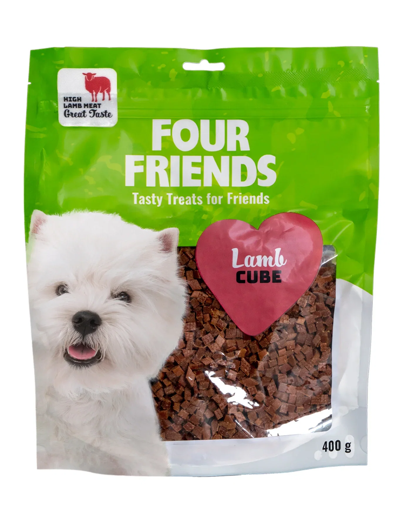 Hundegodteri Cube lam FourFriends