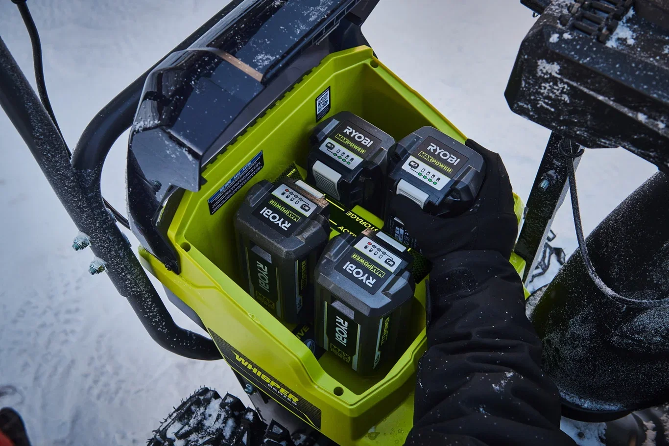 Batteridrevet Snøfreser RY36STX56A-250