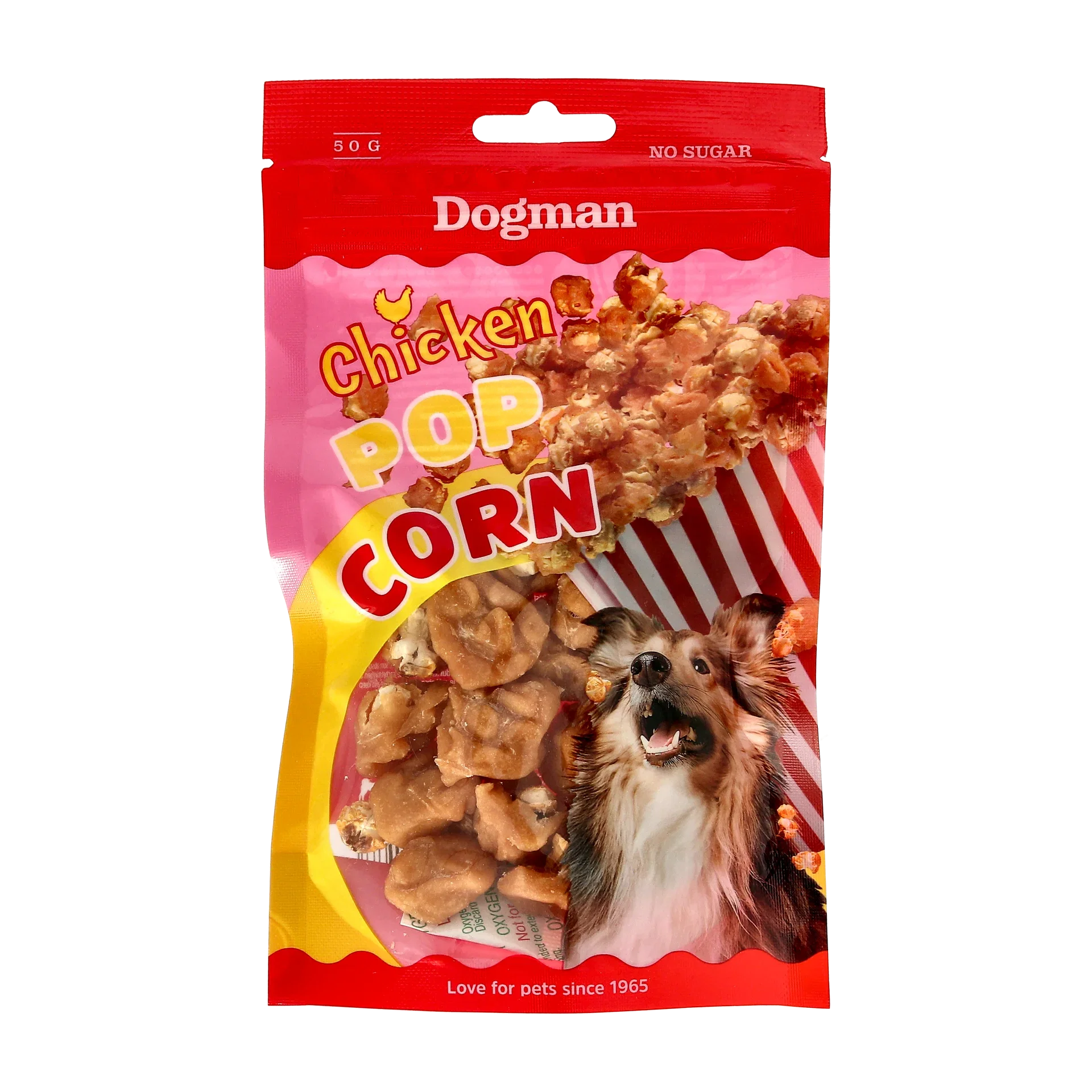 Dogman Popcorn med kylling