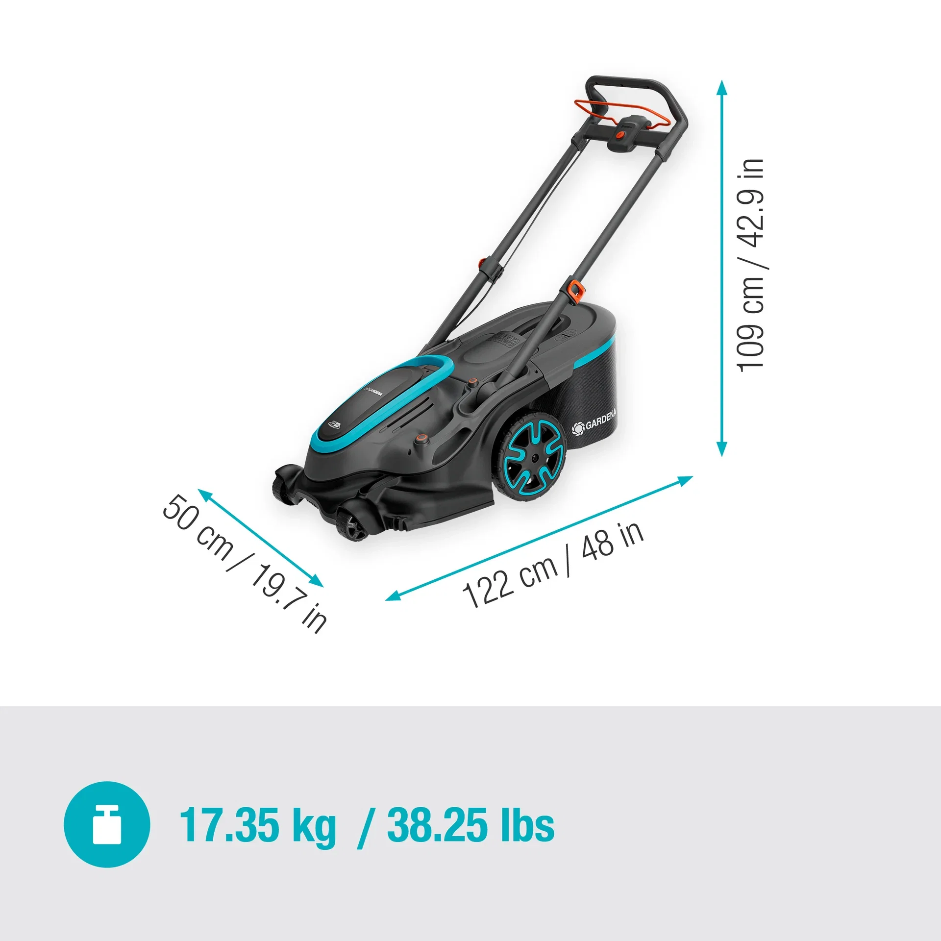Lawn mower PowerMax Duo