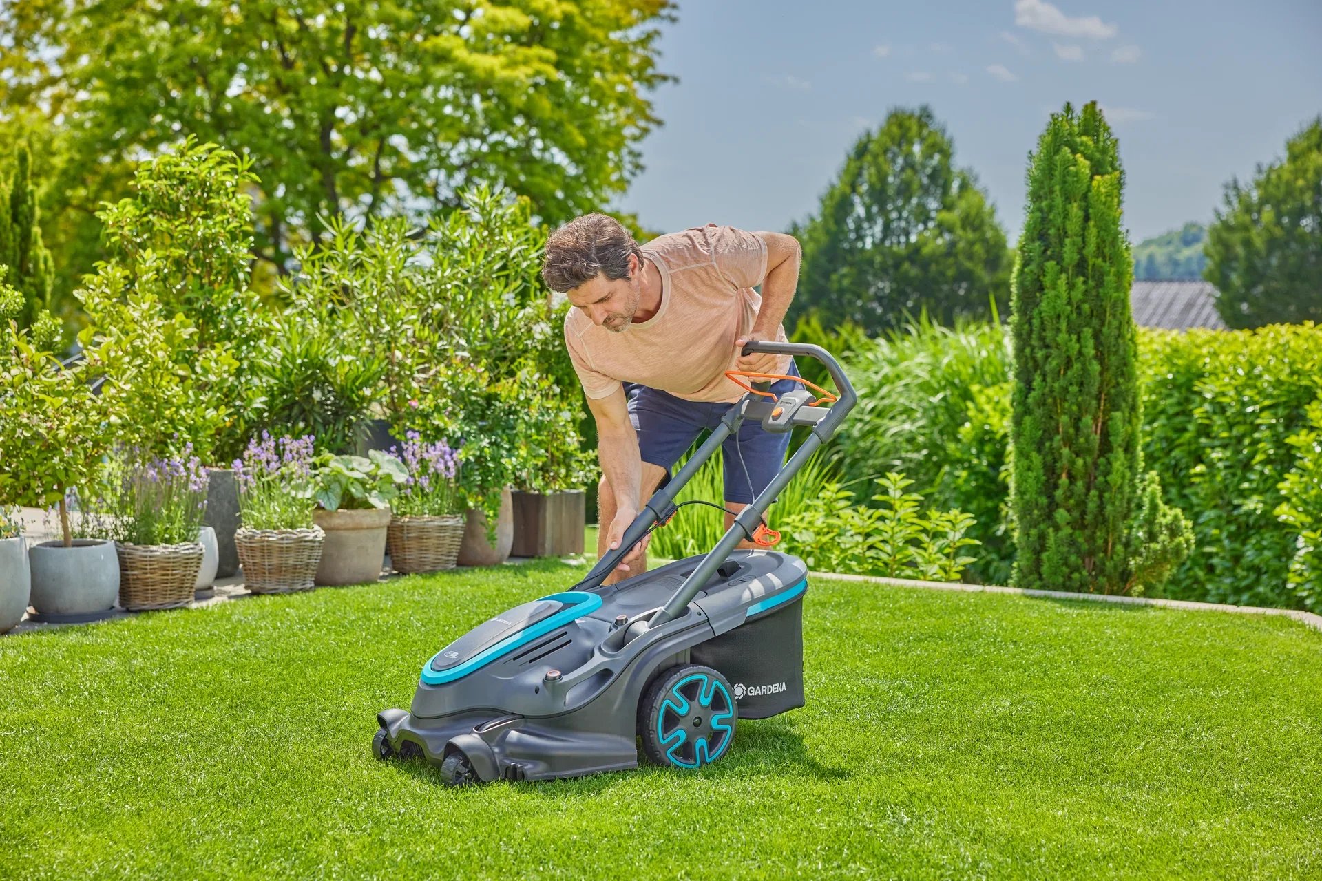 Lawn mower PowerMax Duo