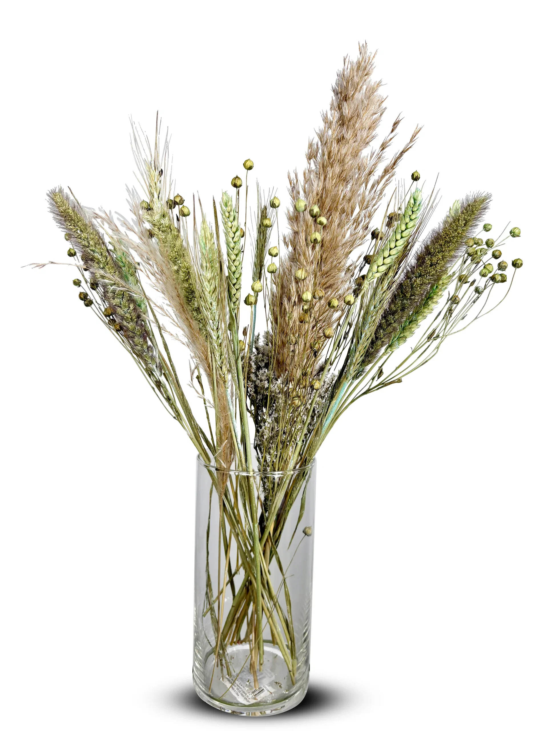 Bukett med tørkede blomster Grønn/Natur