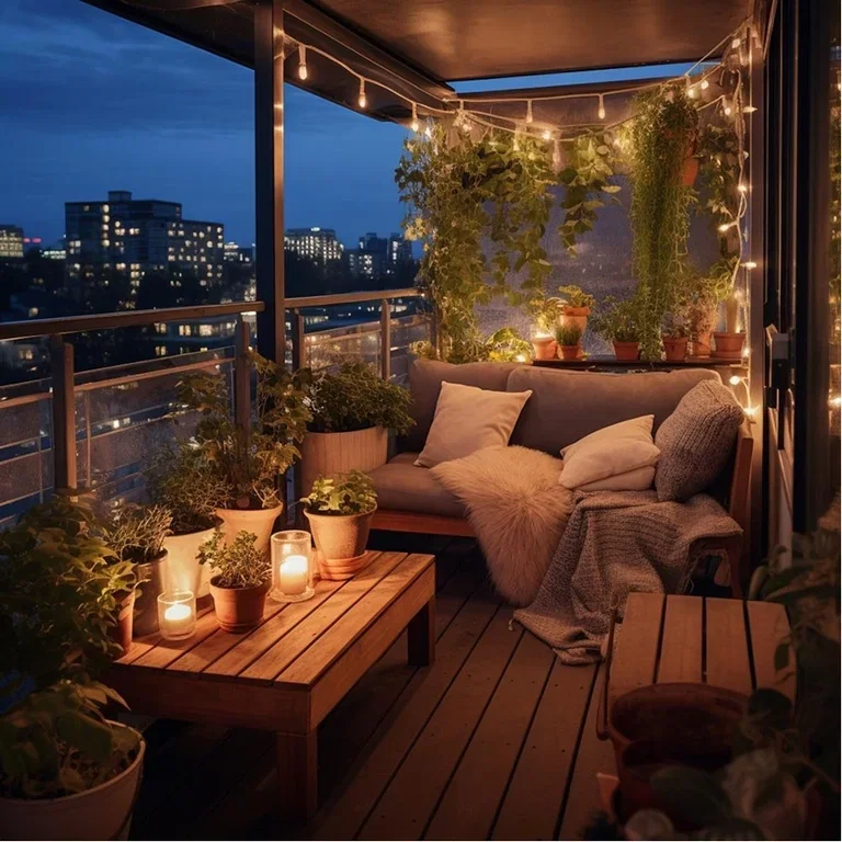 Planter på balkong og terrasse