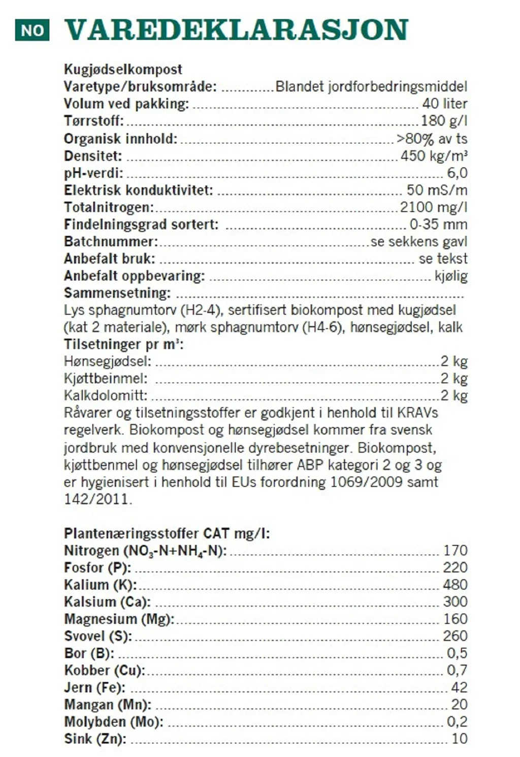 Kugjødselkompost