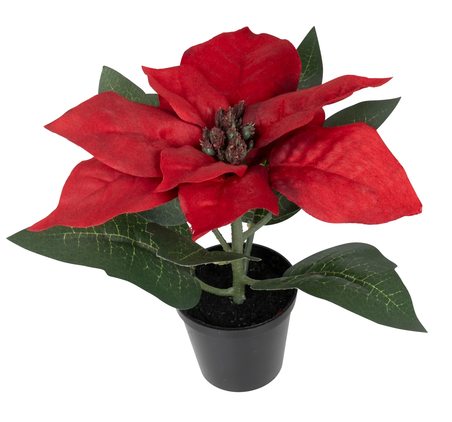 Julestjerne mini kunstig