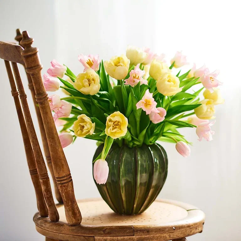 Sett sammen en flott tulipanbukett – trinn for trinn 