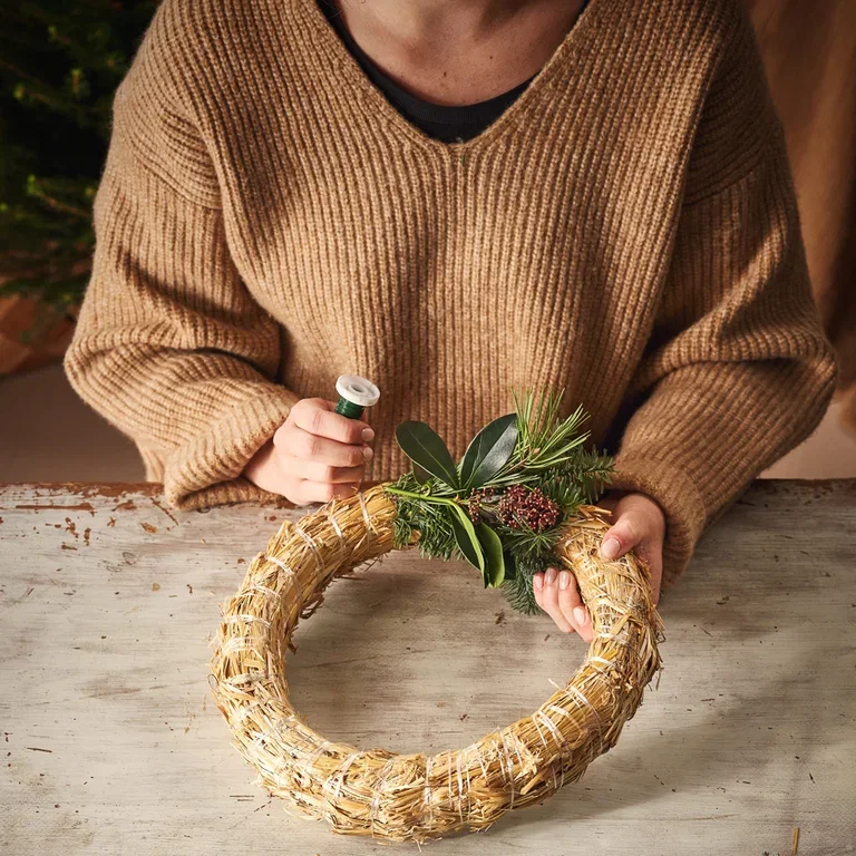 Lag din egen julekrans