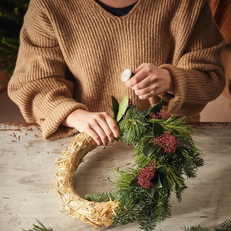 Lag din egen julekrans