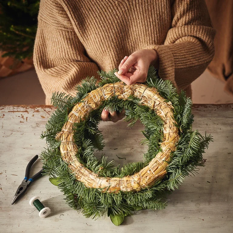 Lag din egen julekrans