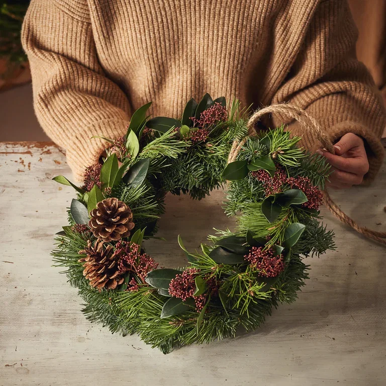Lag din egen julekrans