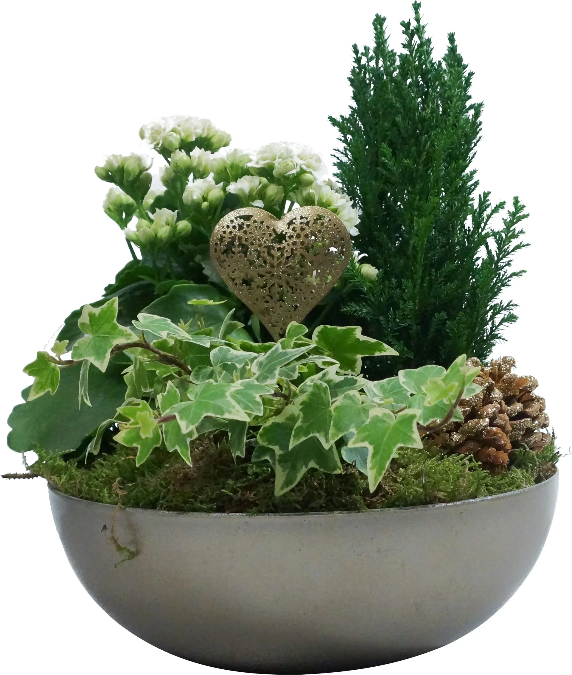 Julegruppe allergivennlig, hvit