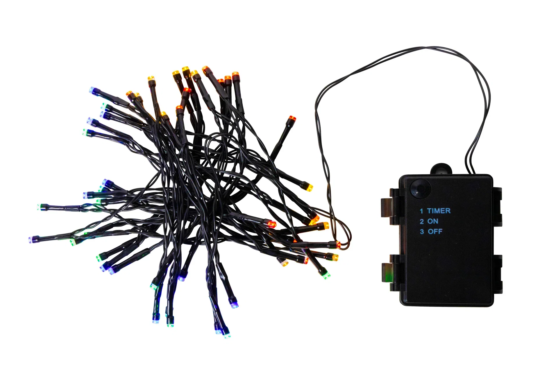 Lyslenke Flerfarget Batteri