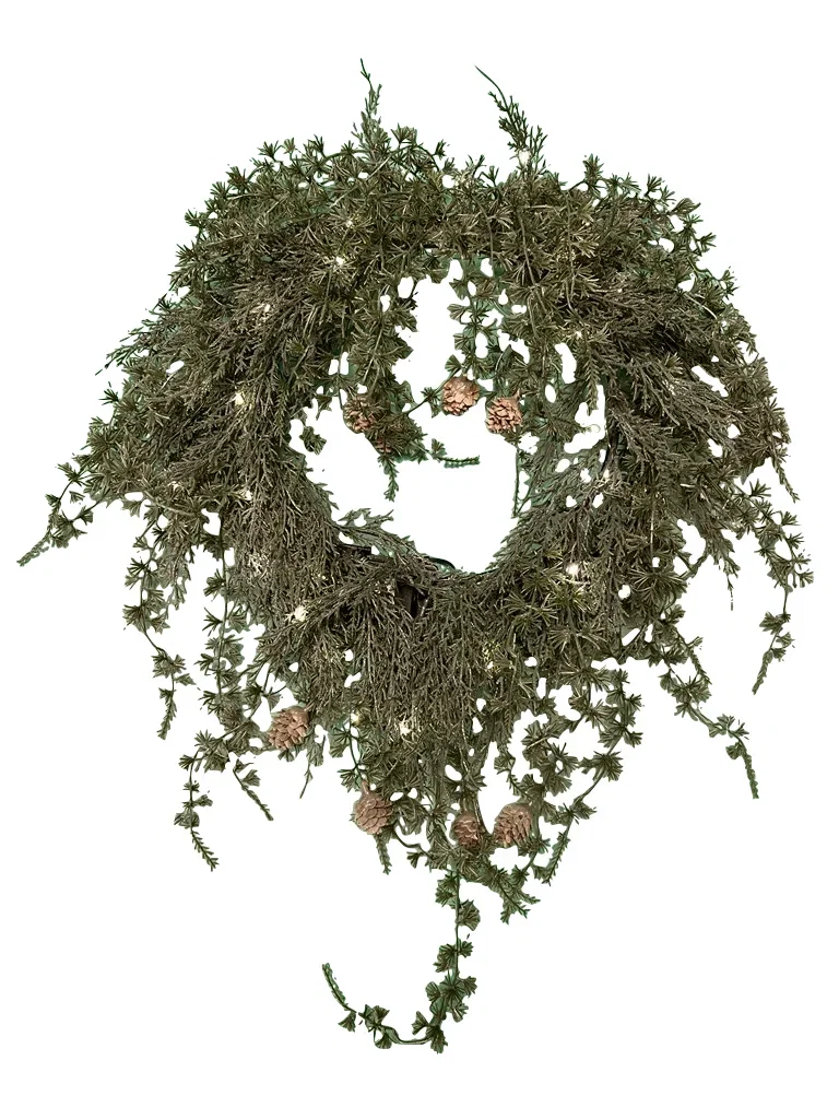 Wreath with Cones