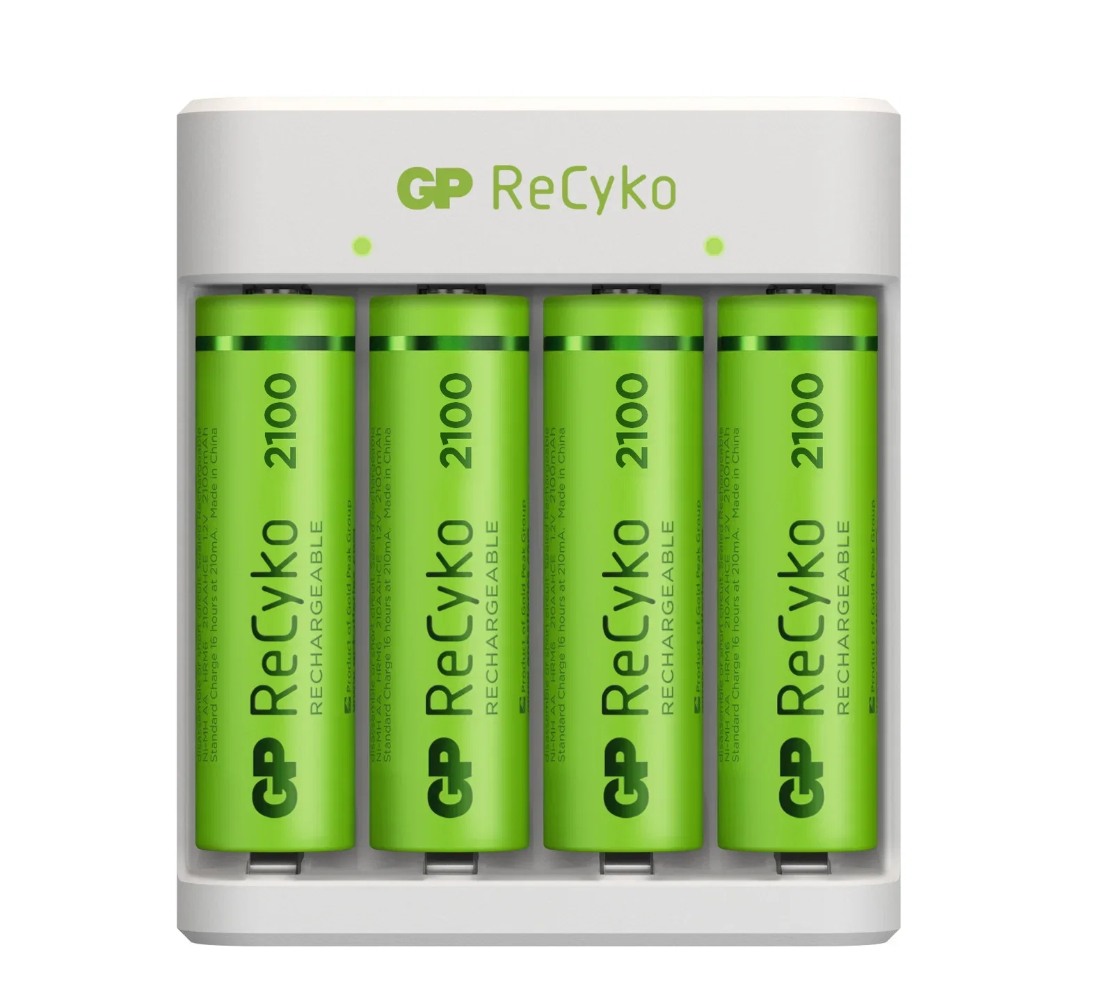 Charger incl Batteries Recyko AA