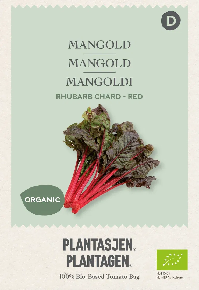 Snijbiet Rhubard Chard (BIO) (Skal 0142) - Organic