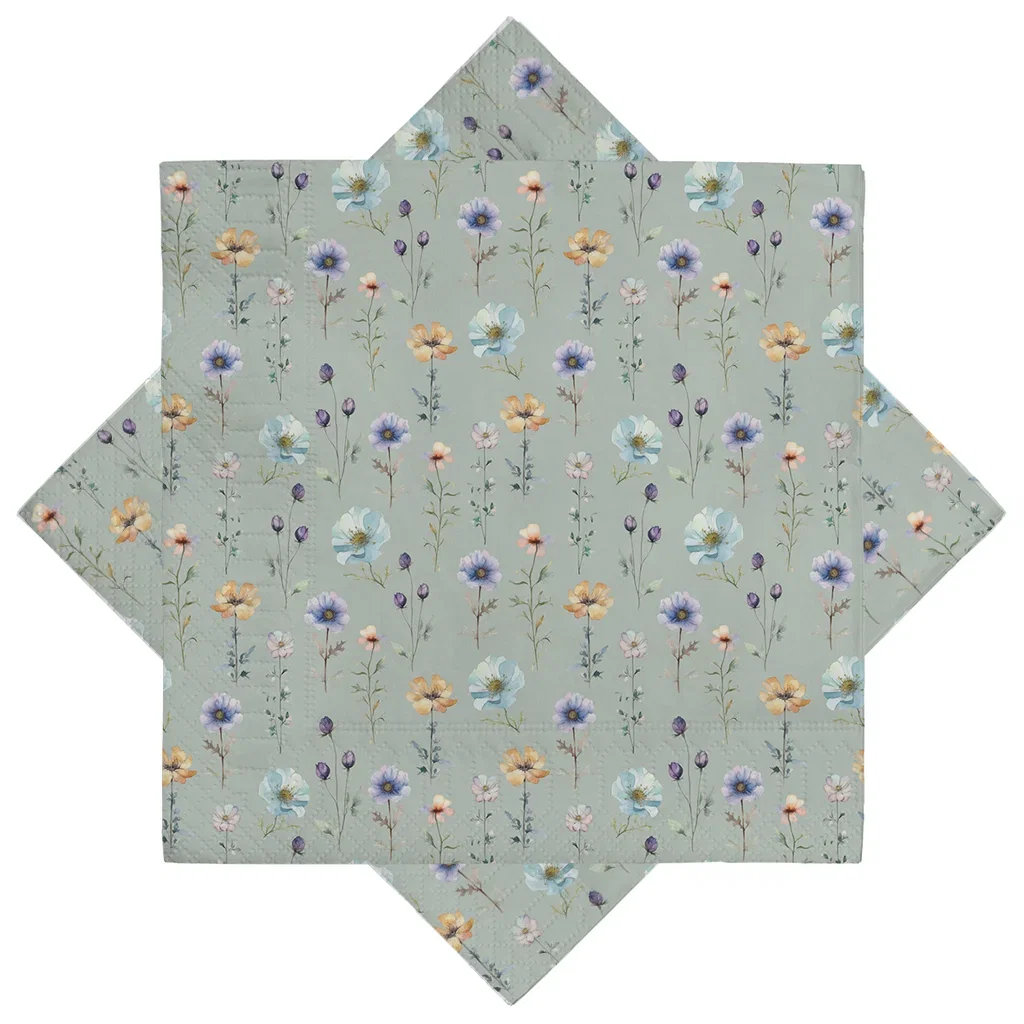 Napkin Spring flowers