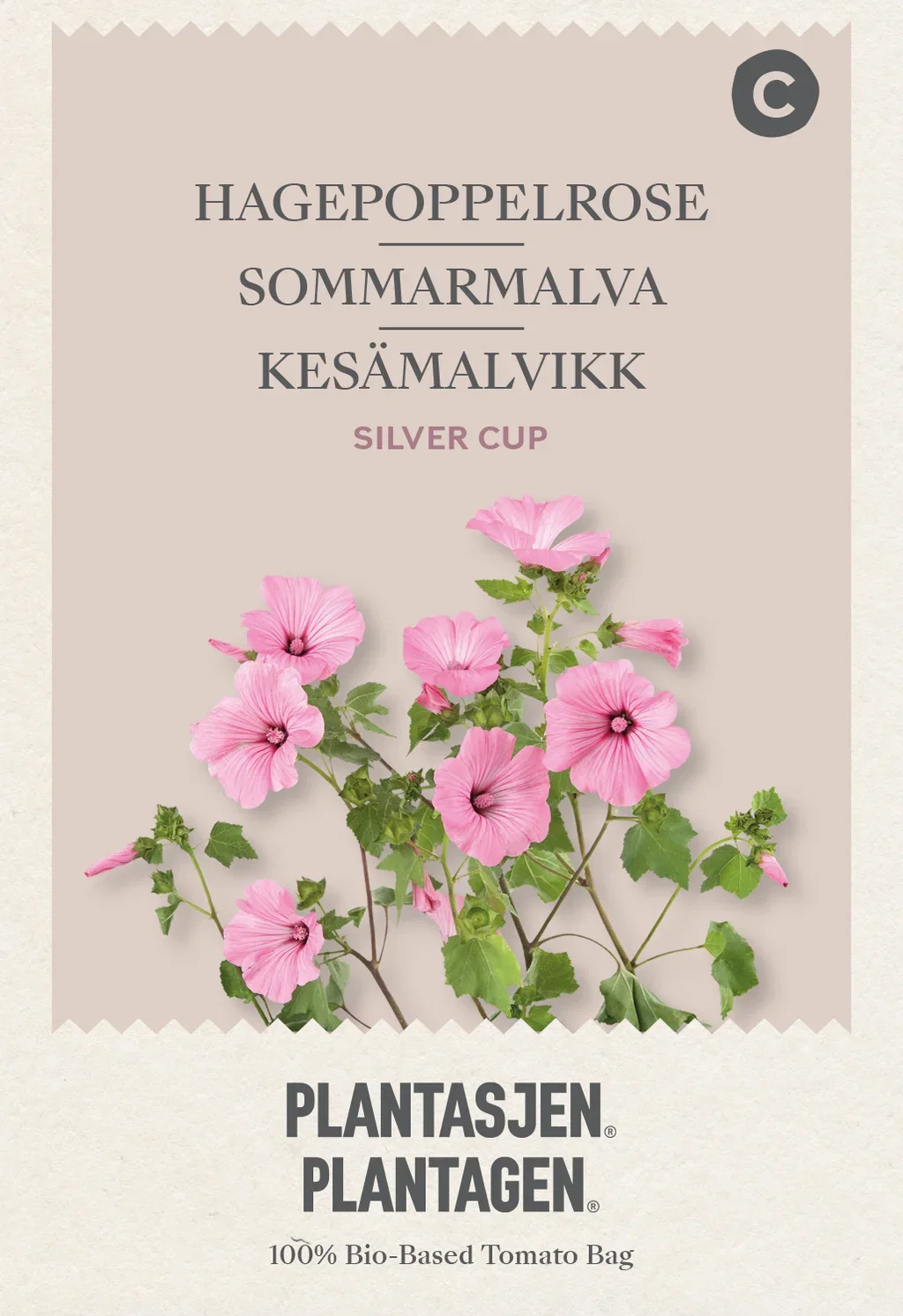 Hagepoppelrose Silver Cup