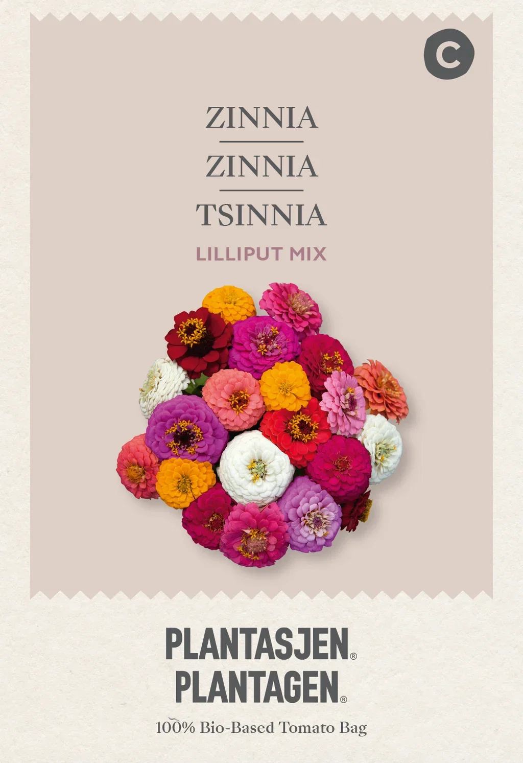 Zinnia 'Lilliput Mix'