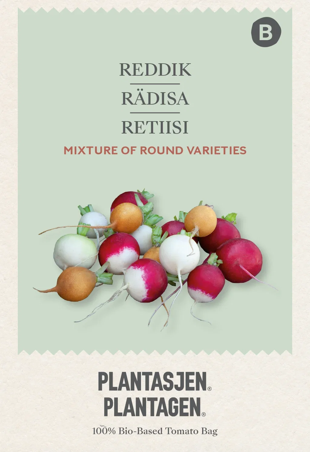 Reddikblanding av runde varianter - 1 g