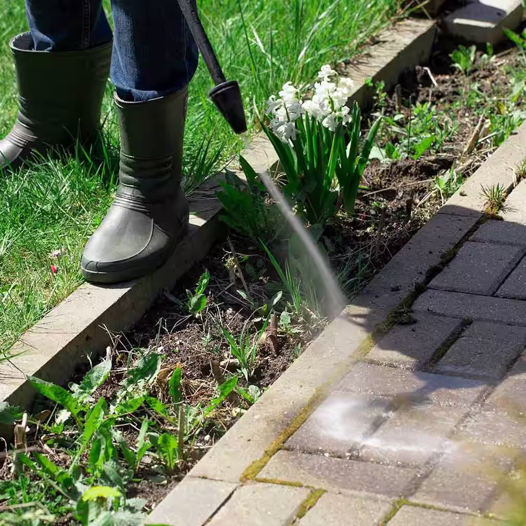 Slik vasker du med høytrykksspyler