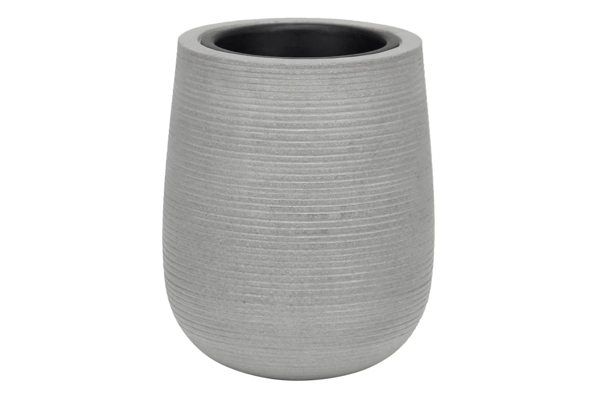 Joel high pot D29 H35 grey