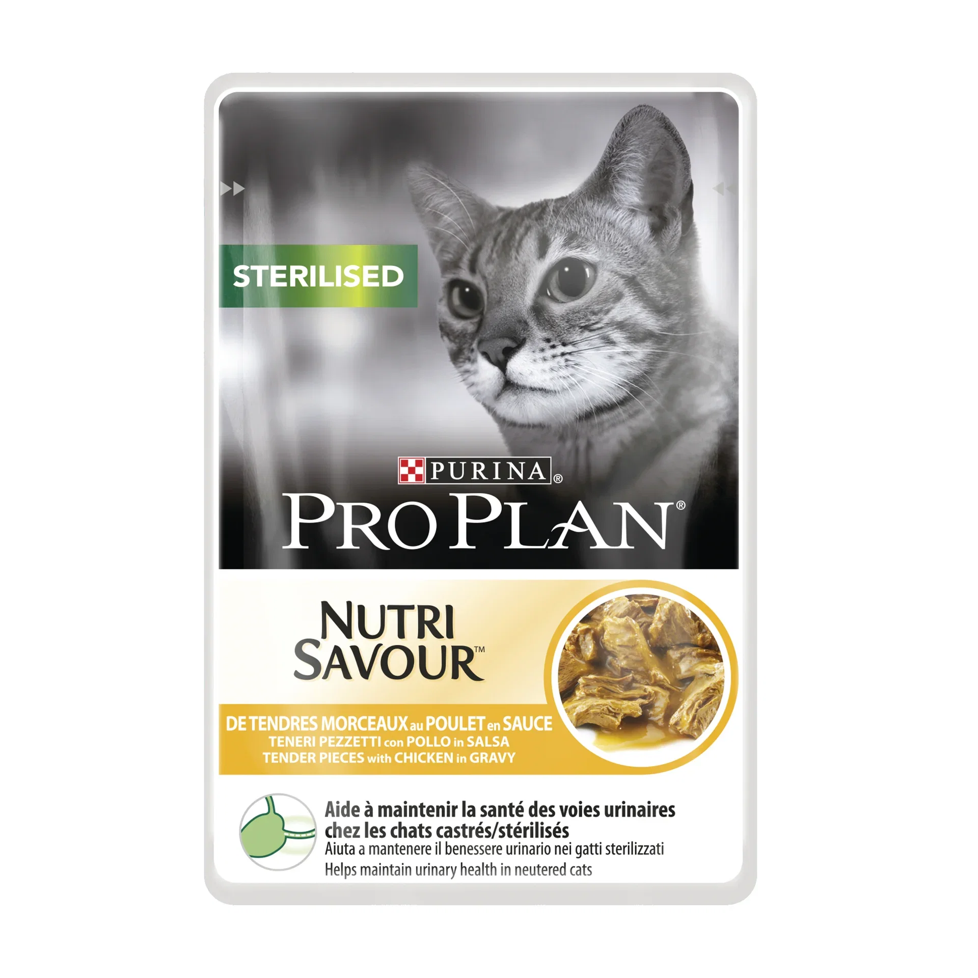 Purina Pro Plan Nutrisavour Sterilised Kylling