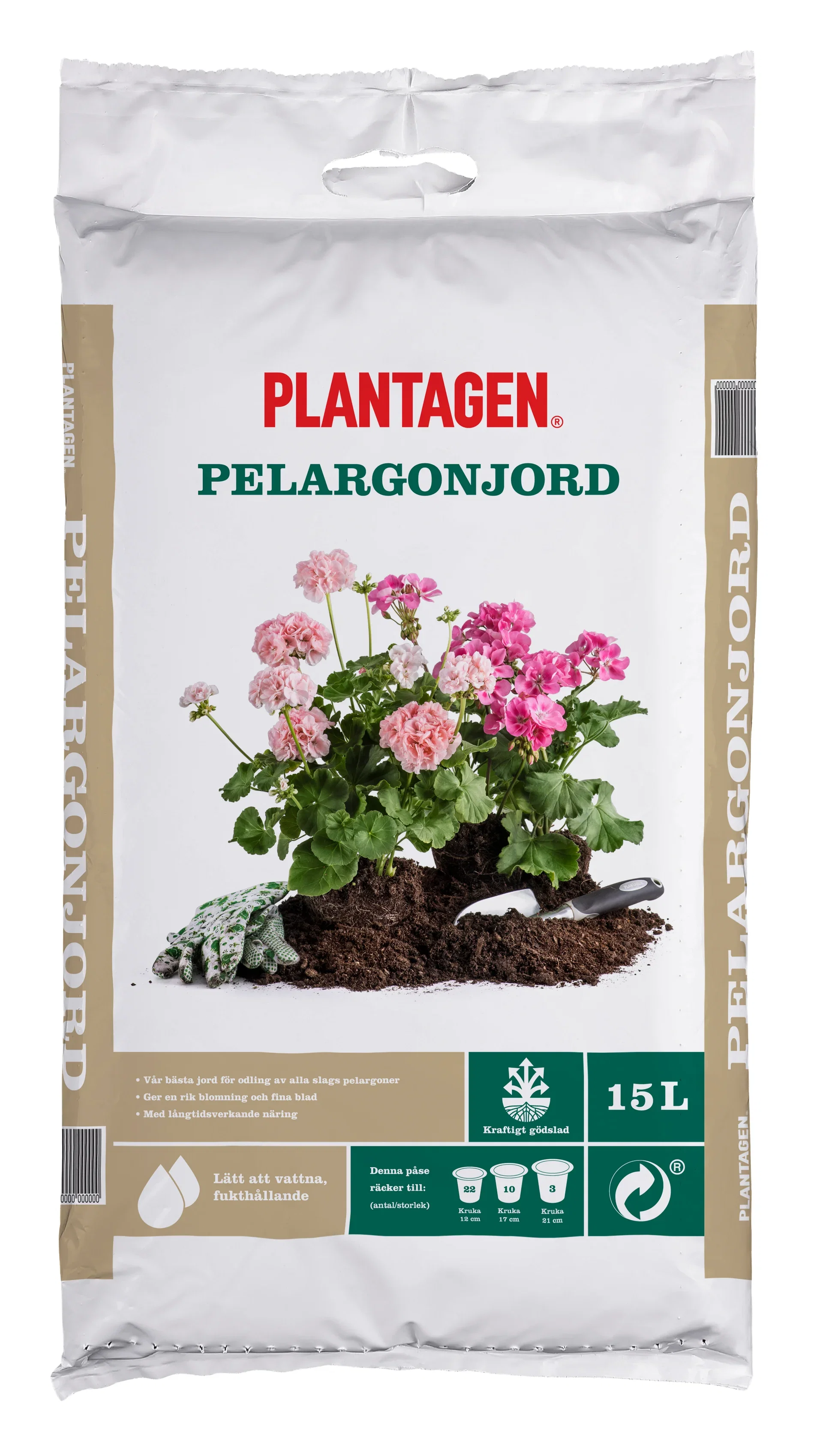 Pelargonia soil 15L SE