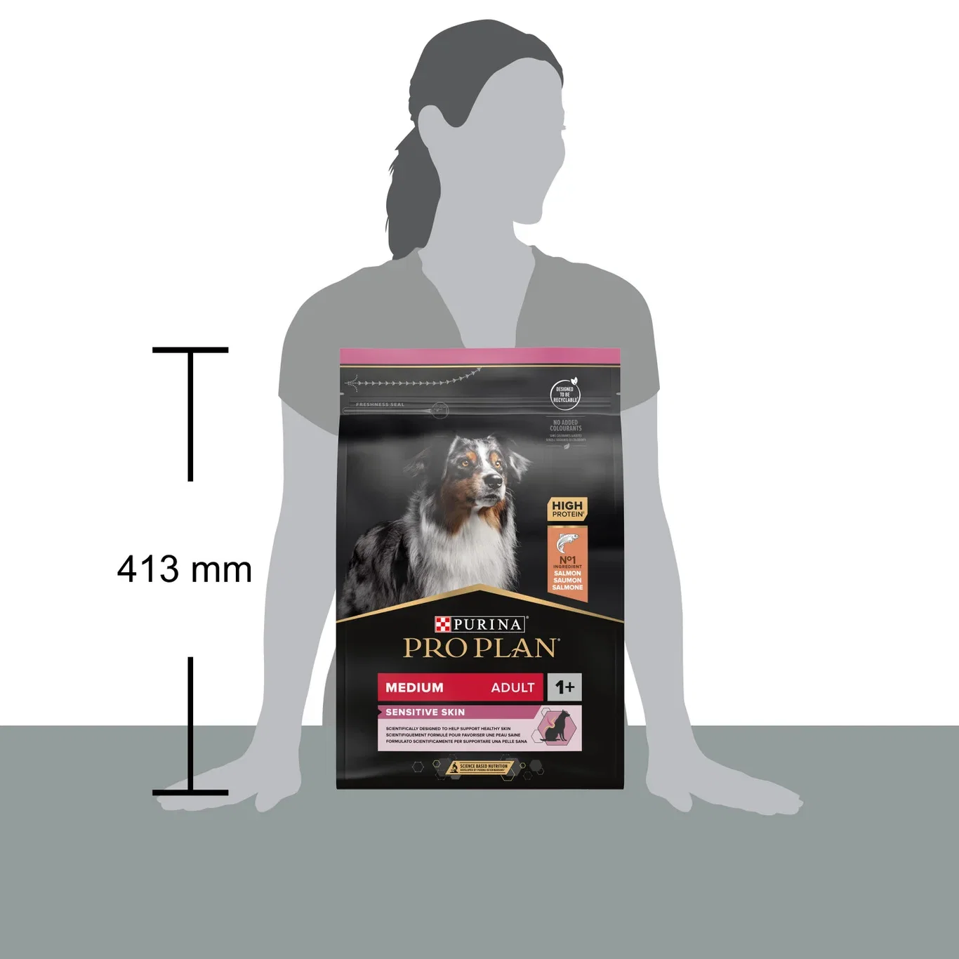 PRO PLAN® Medium Adult - Sensitive Skin 3kg