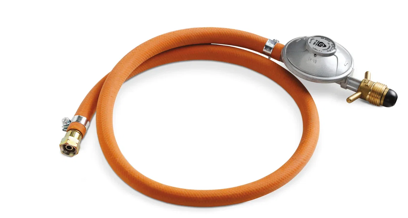 Adapterslange og regulator