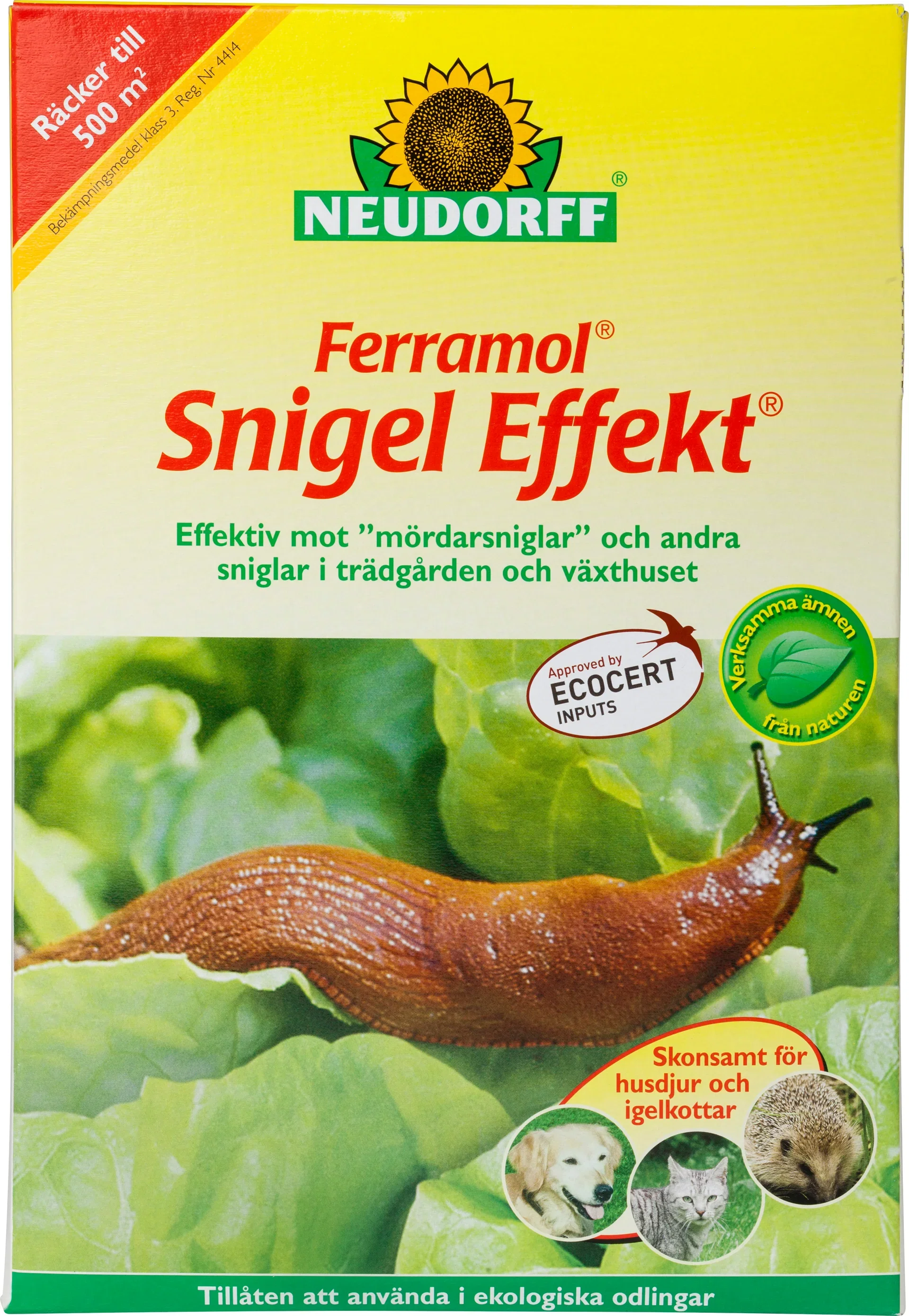 Ferramol singel effekt mot snegler