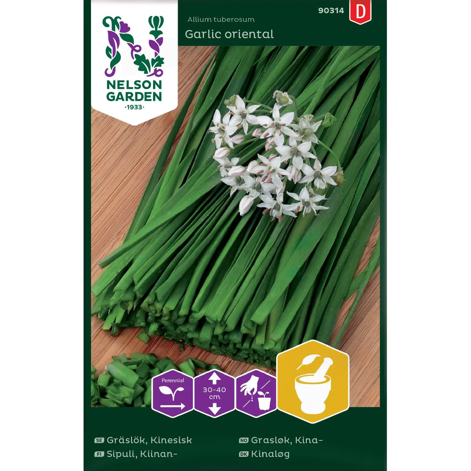 Gräslök, Kinesisk, Garlic orie