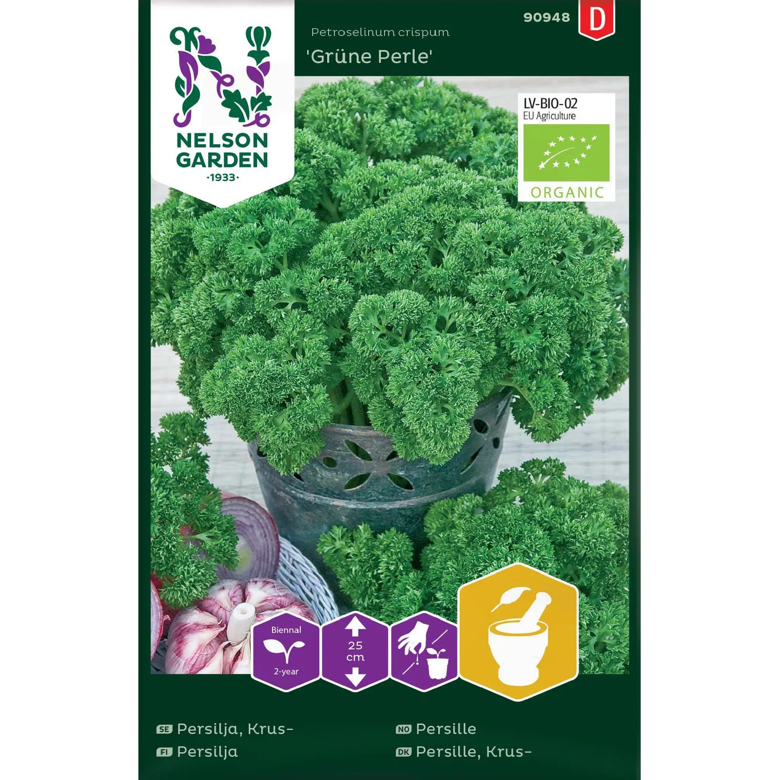 Persilja, Mosskrus. Grüne Perl