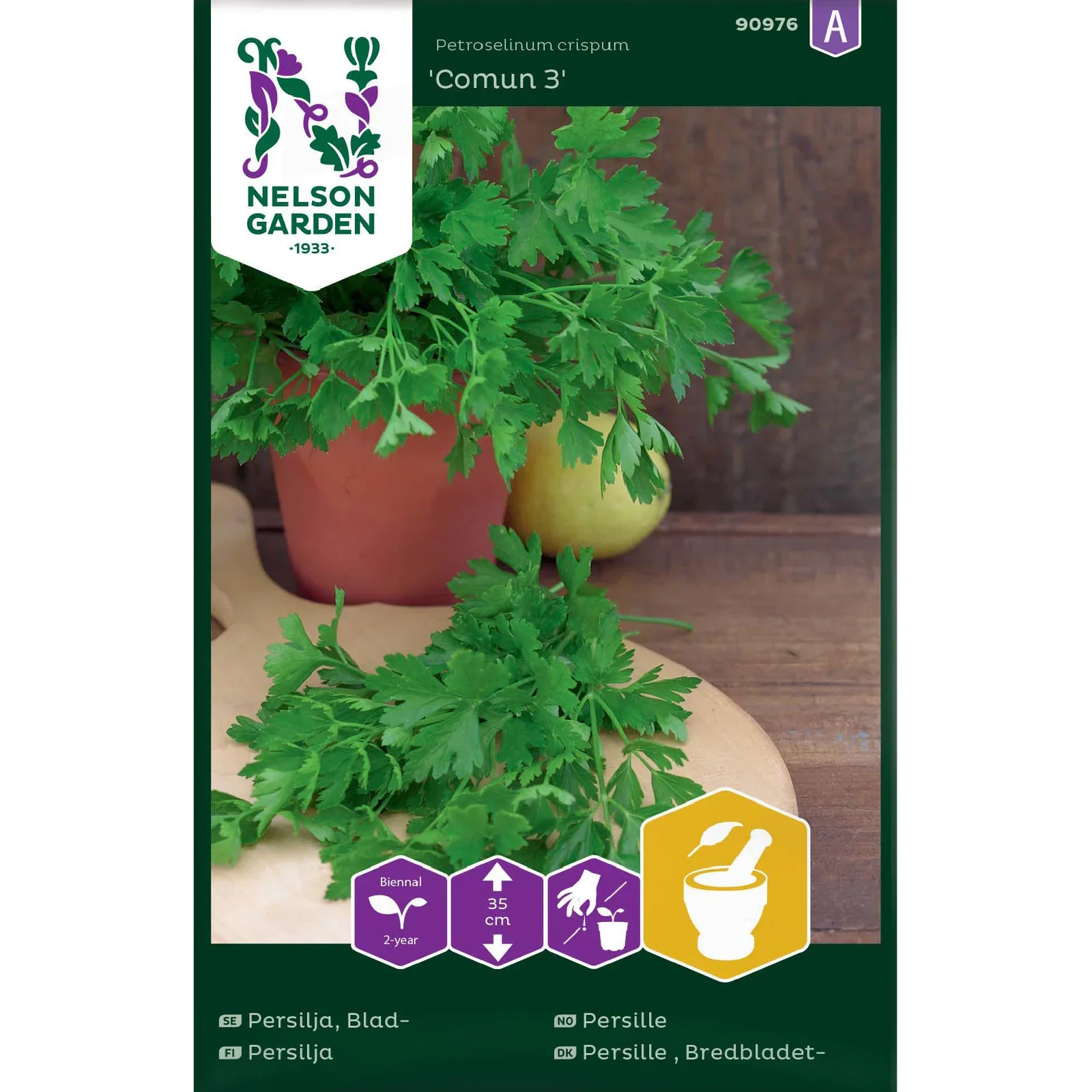 Persilja, Slätbladig, Comun 3
