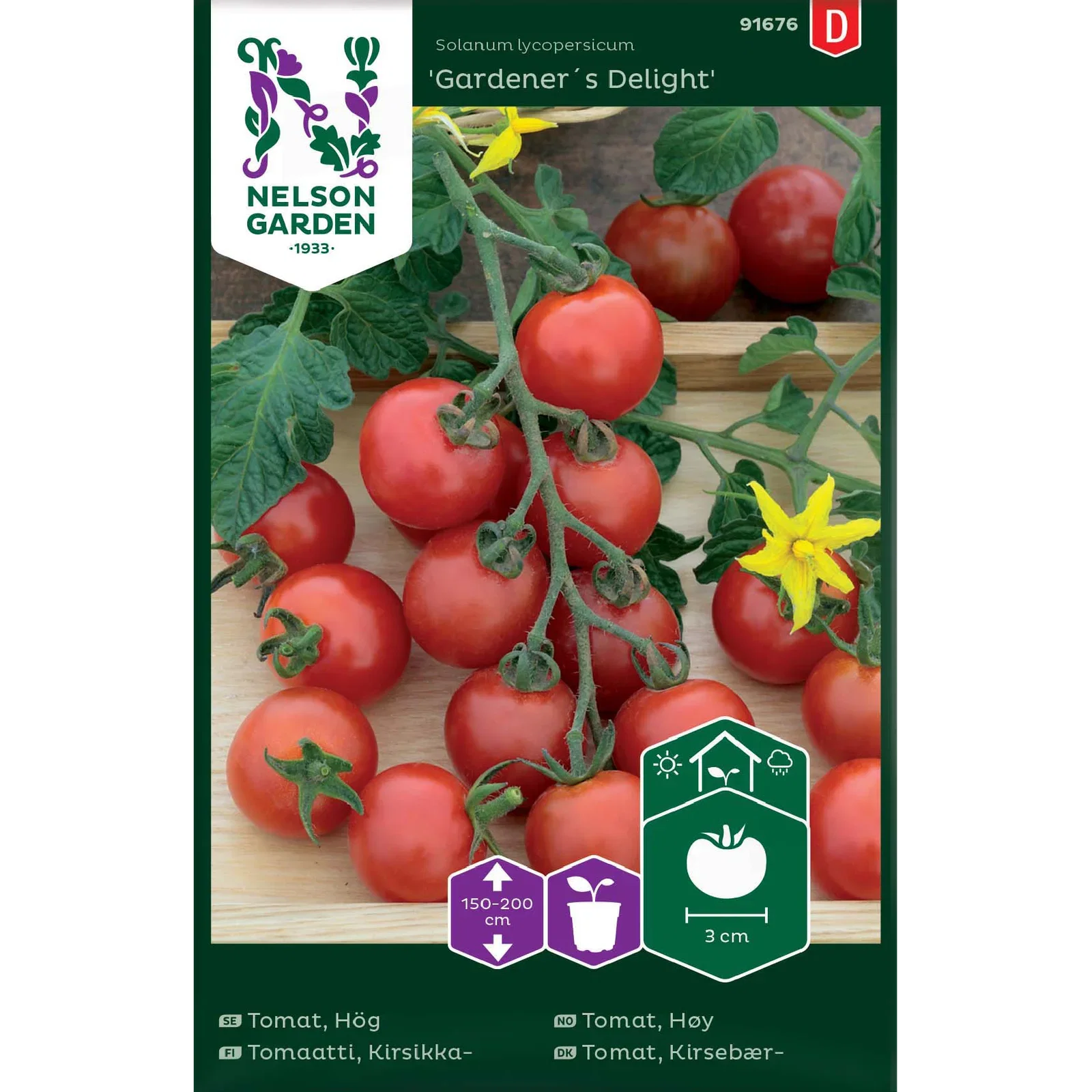 Cherrytomat 'Gardener´s Delight'