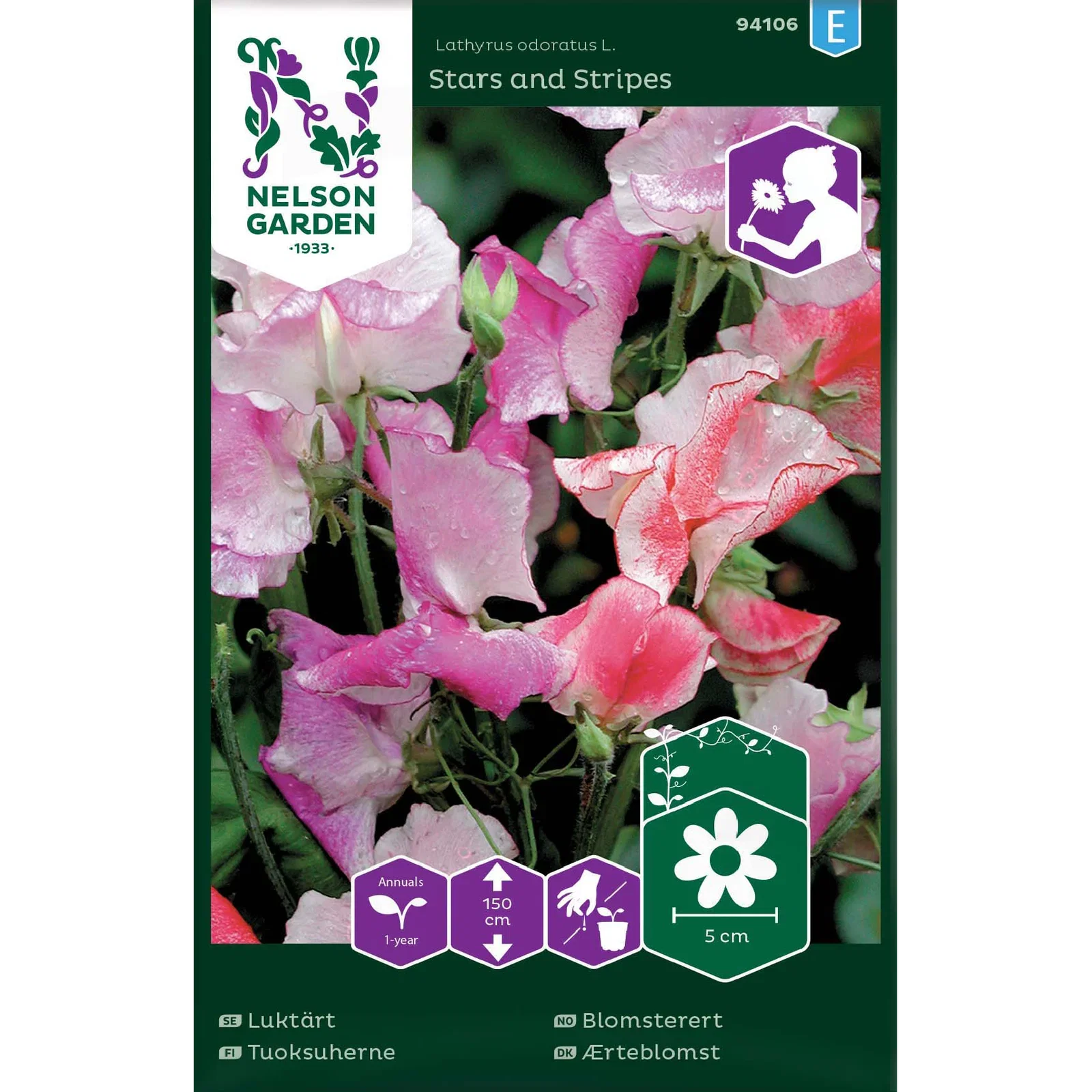 Luktärt, Stars and Stripes, bl