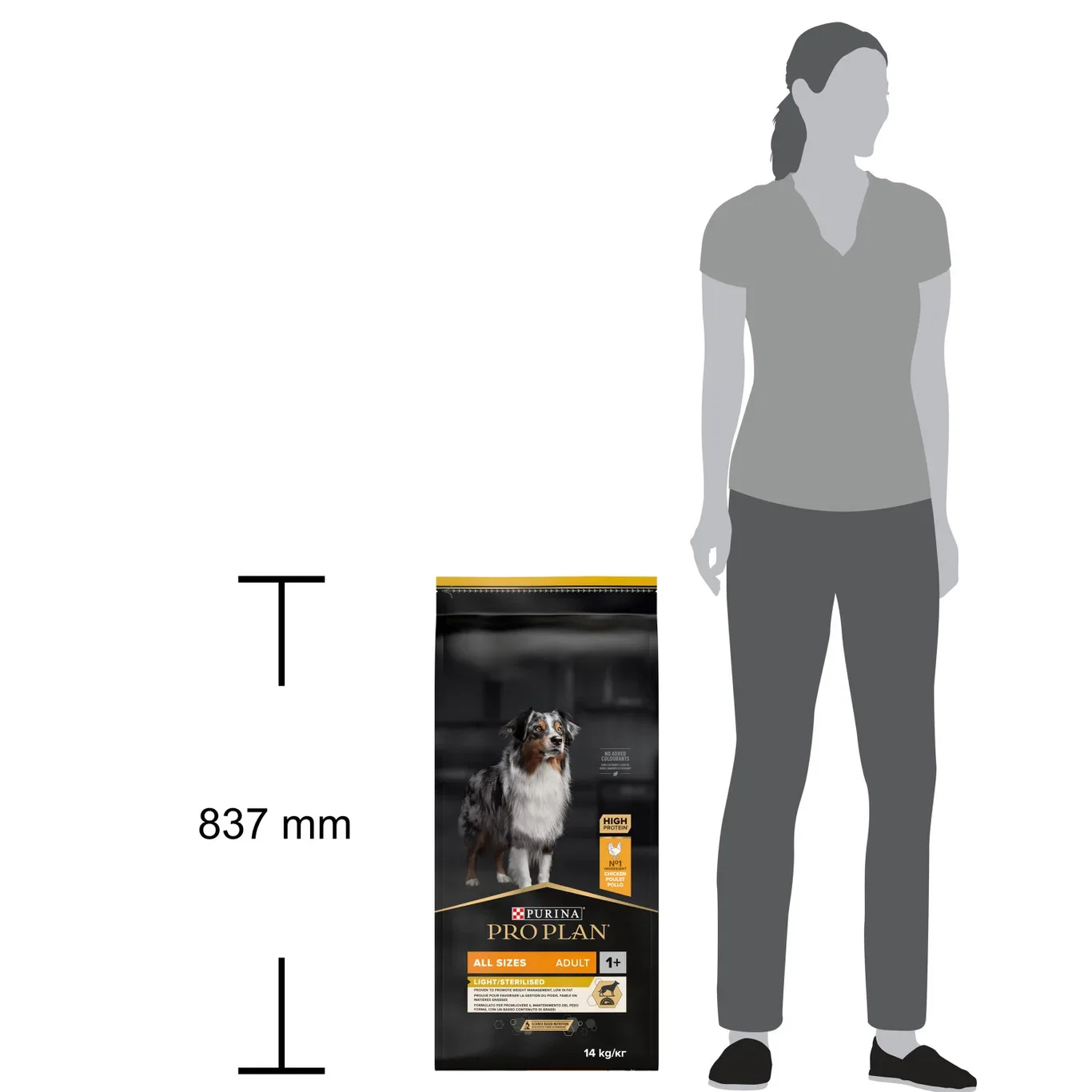 PRO PLAN® All Sizes Adult - Light Sterilised 14kg