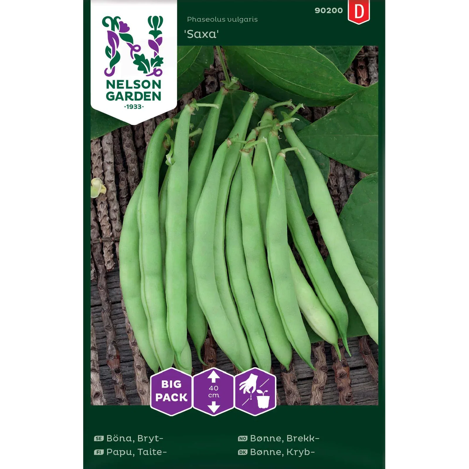 Böna, Bryt-, Saxa, Big Pack