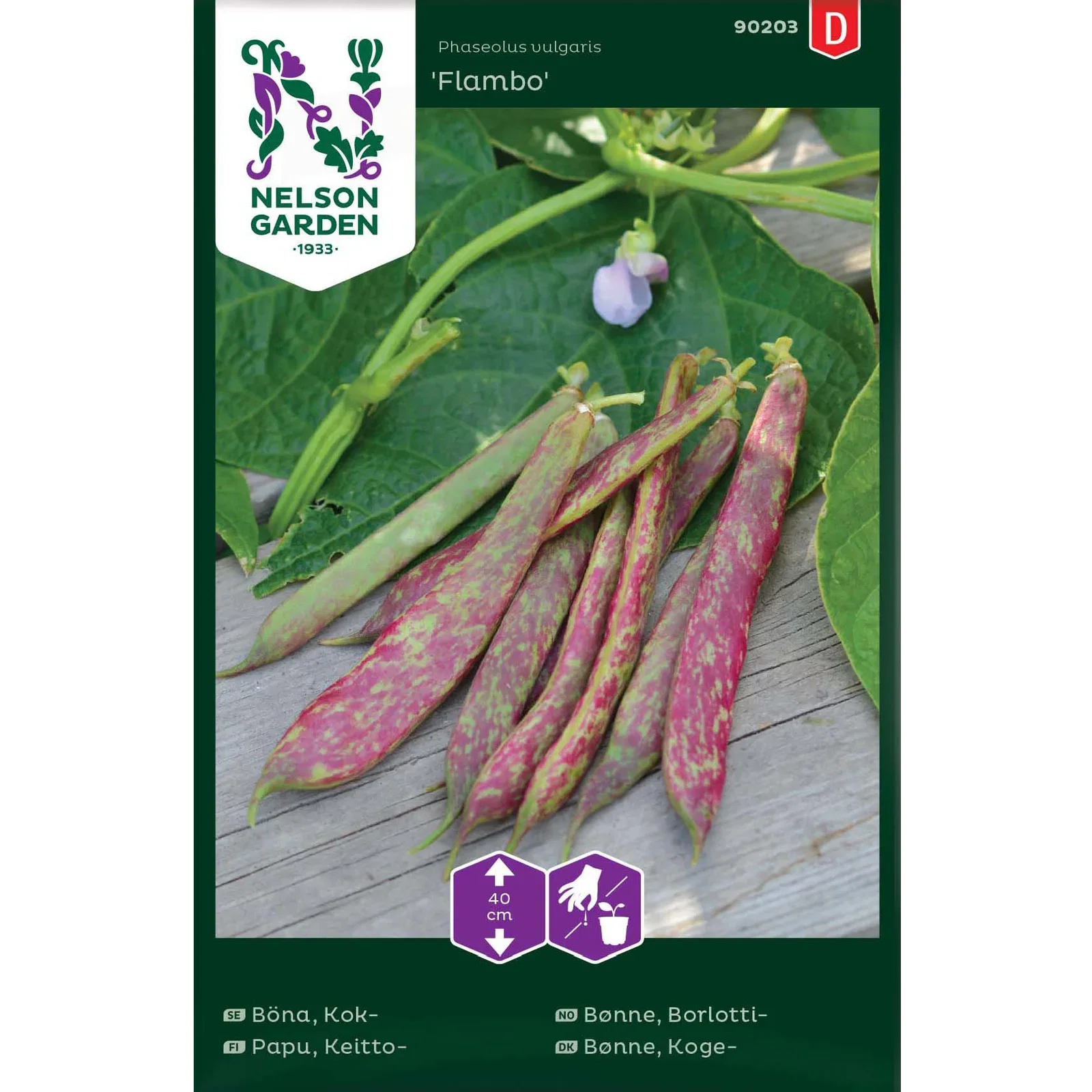 Borlottibønne 'Flambo'