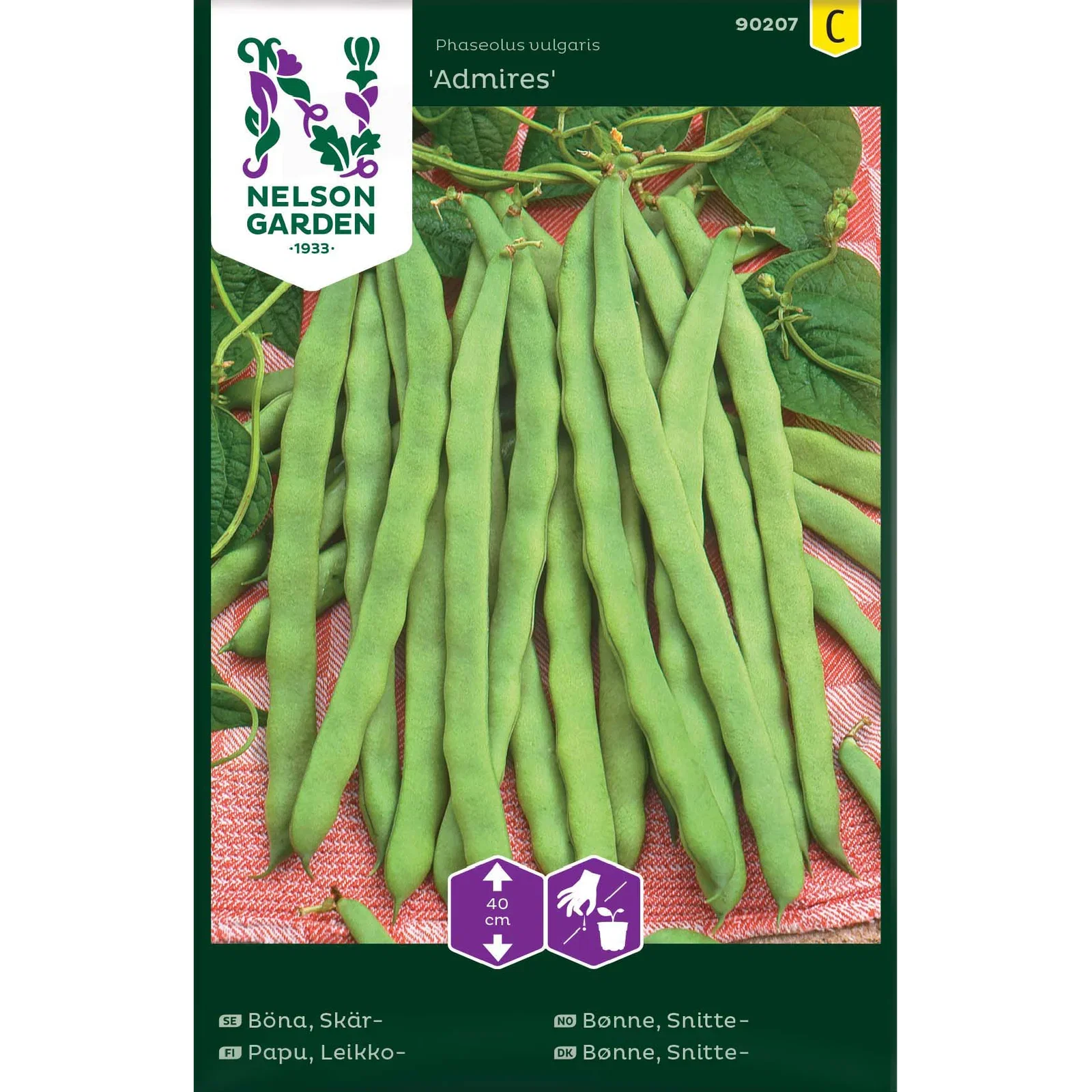 Böna, Skär-, Admires