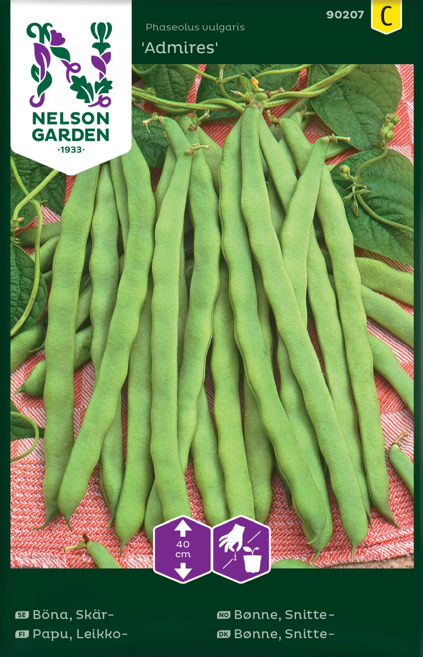 Böna, Skär-, Admires